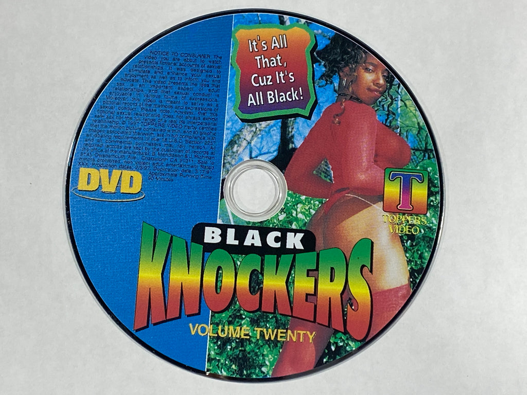 Black Knockers #20 Classic All Black Porn 70 minute DVD in Sleeve (Rar |  QuickDVDdelivery