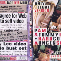 Pam & Tommy Lee Video S & D Video Recently Reprinted DVD in Sleeve (Discontinued)