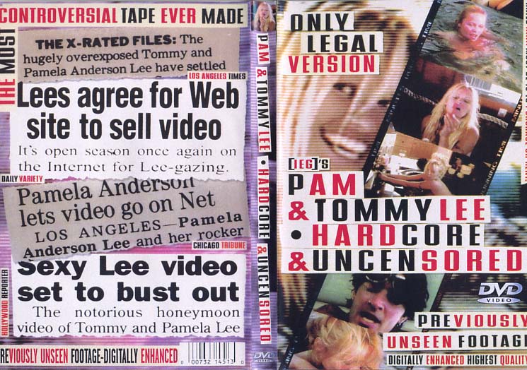 Pam & Tommy Lee Video S & D Video Recently Reprinted DVD in Sleeve (Discontinued)