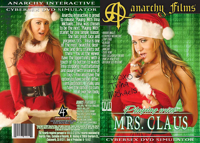 Playing With Mr. Claus Anarchy Films - Gonzo Sealed DVD black friday special - Please only 1 per customer