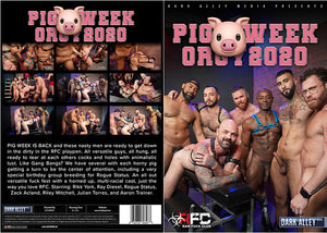 Pig Week Orgy 2020 Dark Alley - Gay Actve, Still in Production - Sealed DVD