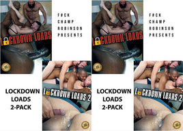 Lockdown Loads (2 Disc Set) Fuck Champ Robinson Sealed DVD Studio Special February