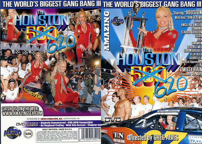 The World's Biggest Gang Bang 3: The Houston 620 Amazing Feature - Catalog Sealed DVD Discontinued Out of Production (only 1 available)