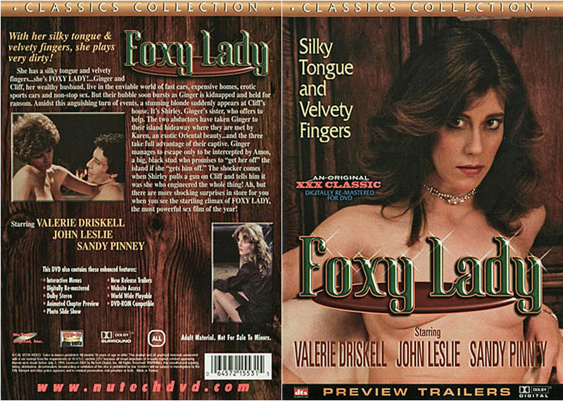 Foxy Lady Nutech - Classic Sealed DVD - Added 9/15