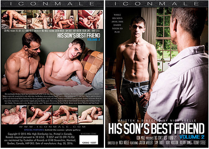 His Son's Best Friend 2 Icon Male Sealed DVD Active, Still in Production