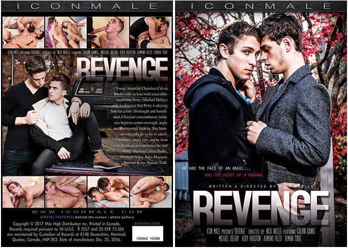 Revenge 1 Icon Male Sealed DVD - Added 9/15