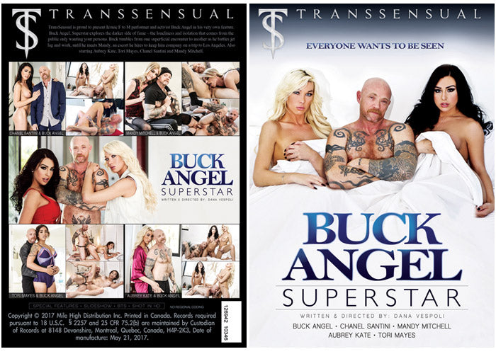 Buck Angel Superstar TransSensual Sealed DVD - Active Still in Production