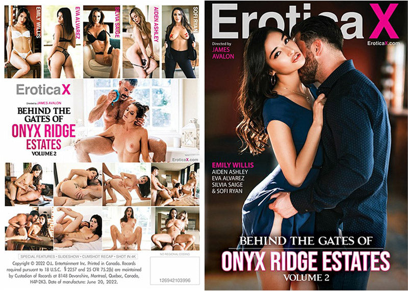 Behind The Gates Of Onyx Ridge Estates 2 Erotica X Sealed DVD Active, Still in Production