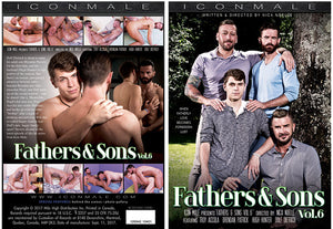 Fathers & Sons 6 Icon Male Sealed DVD Active, Still in Production