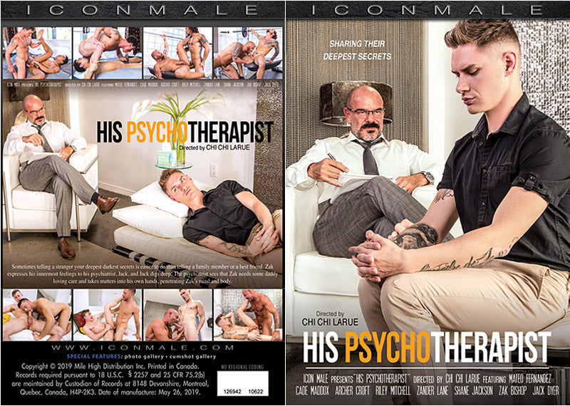 His Psychotherapist Icon Male Actve, Still in Production - Sealed DVD