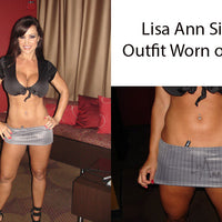 Lisa Ann Bottoms Worn on Stage at Strip Club - Autographed