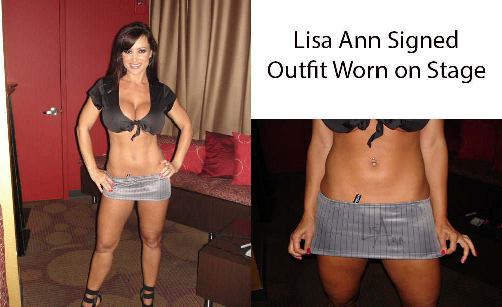 Lisa Ann Bottoms Worn on Stage at Strip Club - Autographed