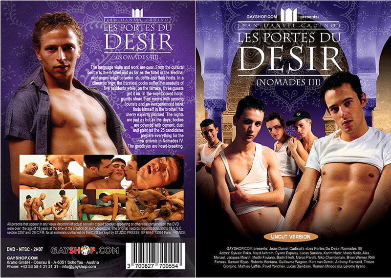 Les Portes Du Desir (Nomades III) Cadinot - Classic Gay Sealed DVD - Added 9/15