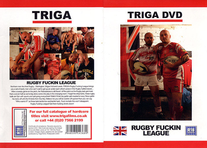 Rugby Fuckin League Triga Films - Gay Sealed DVD Active, Still in Production