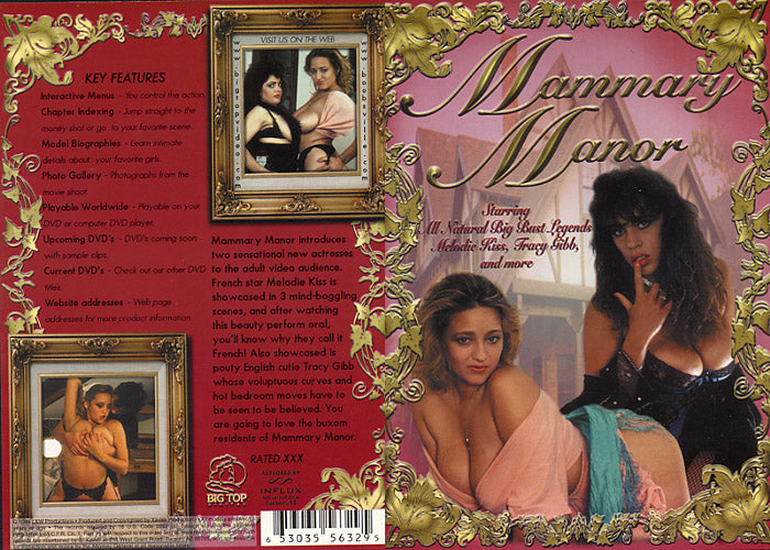 Mammary Manor Big Top - Big Boob Out of Print - Reprinted DVD in Sleeve