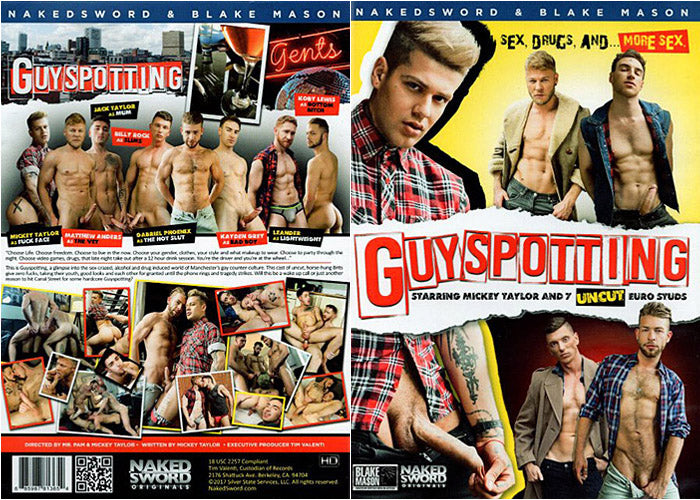 Guy Spotting Naked Sword - Gay Actve, Still in Production - Sealed DVD