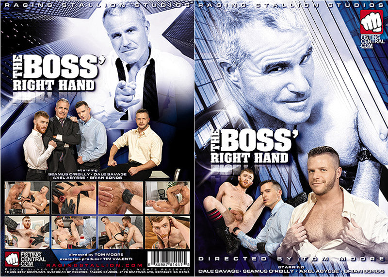 The Boss' Right Hand Raging Stallion - Gay Sealed DVD - Added 9/15