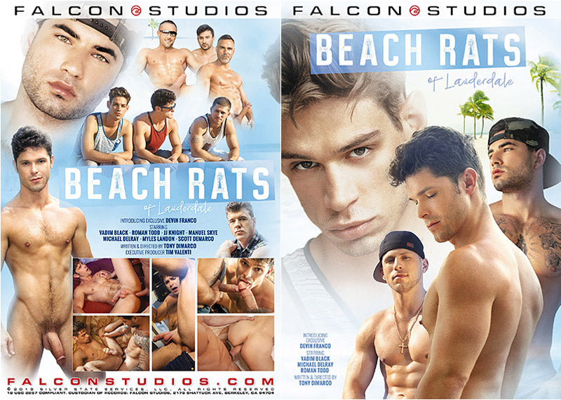 Beach Rats Of Lauderdale Falcon - High End Gay Sealed DVD Active, Still in Production