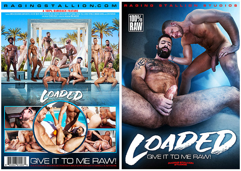 Loaded Give It To Me Raw Gay NR Mix Actve, Still in Production - Sealed DVD