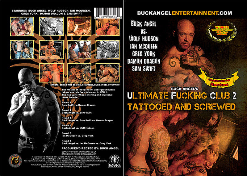 Ultimate Fucking Club 2 Buck Angel Ent Sealed DVD