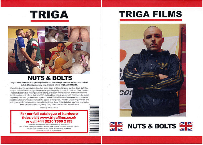 Nuts & Bolts Triga Films - Gay Sealed DVD - Added 9/15