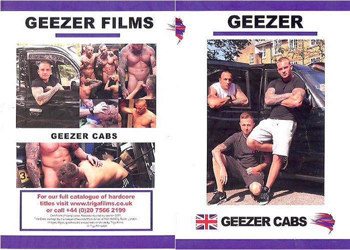 Geezer Cabs Triga Films - Gay Sealed DVD - Added 9/15