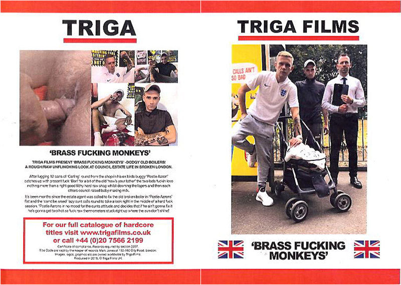 Brass Fucking Monkeys Triga Films - Gay Sealed DVD Active, Still in Production