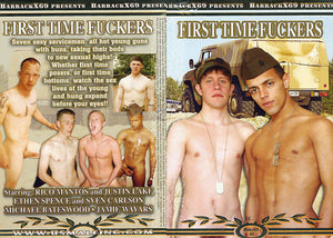 First Time Fuckers Barrack X 69 - Gay Reprinted DVD in Sleeve