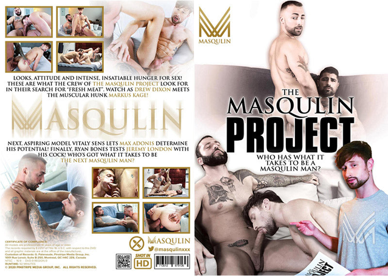 The Masqulin Project 1 Masqulin - Gay Sealed DVD - Added 9/15