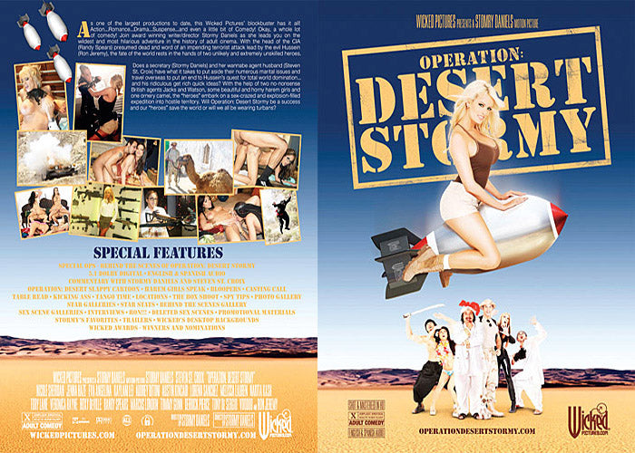 Operation: Desert Stormy (3 Disc Set) Wicked - Blockbuster Sealed DVD (*eligible for Fast Shipping)