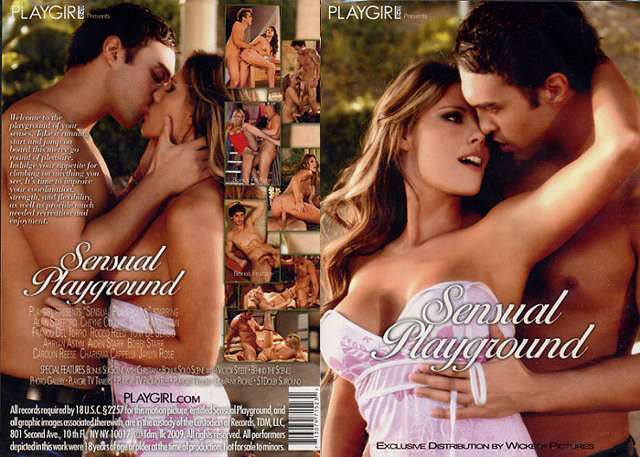 Sensual Playground Playgirls - Romance Sealed DVD Clearance