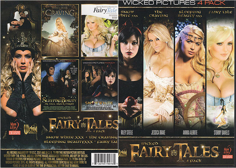 Wicked Fairy Tales (4 Disc Set) Wicked - Blockbuster Sealed DVD - Active Still in Production