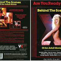 Behind The Scenes Of An Adult Movie VCX - Classic Sealed DVD - Active Still in Production