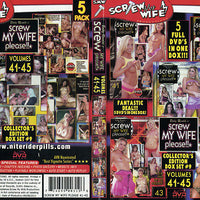 Screw My Wife Please Box Set 9 (5 Disc Set) Screw My Wife - 5 Pack Sealed DVD - Active Still in Production