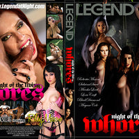 Night Of The Living Whores Legend    DVD - Recently Reprinted DVD in Sleeve