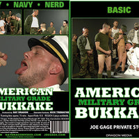 American Bukkake: Military Grade Dragon Media - Gay Sealed DVD Studio Special February