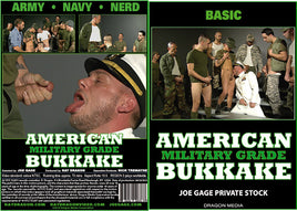 American Bukkake: Military Grade Dragon Media - Gay Sealed DVD Studio Special February