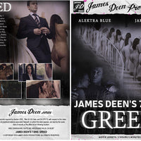 James Deen's 7 Sins: Greed James Deen - Gonzo Sealed DVD (Active DVD, Still in Print) December Special