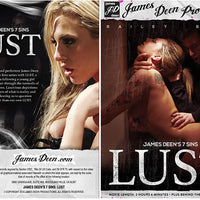 James Deen's 7 Sins: Lust James Deen - Gonzo Sealed DVD (Active DVD, Still in Print) December Special