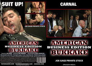 American Bukkake: Business Edition Dragon Media - Gay Sealed DVD Studio Special February