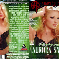 Playing With Aurora Snow 1 Anarchy Films - Gonzo Recently Reprinted, Discontinued DVD in Sleeve