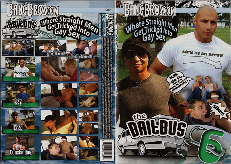 The Bait Bus 6 Bang Bros - Gay Sealed DVD (Active DVD, Still in Print) December Special