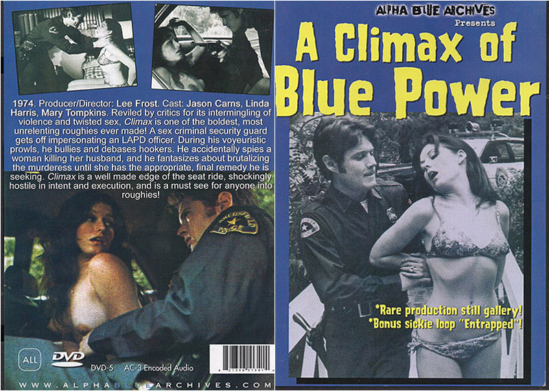 A Climax Of Blue Power Alpha Blue Archives Sealed DVD - Active Still in Production