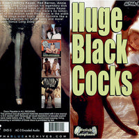 Huge Black Cocks Alpha Blue Archives Sealed DVD - Active Still in Production