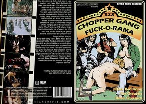 XXX Chopper Gang Fuck-O-Rama Alpha Blue Archives Sealed DVD - Active Still in Production