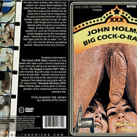 XXX John Holmes Big Cock-O-Rama Triple Feature Alpha Blue Archives Sealed DVD - Active Still in Production