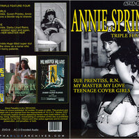 Annie Sprinkle Triple Feature 4 Alpha Blue Archives Sealed DVD - Active Still in Production