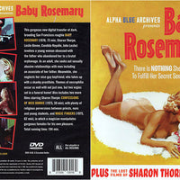 Baby Rosemary Plus The Lost Films Of Sharon Thorpe Alpha Blue Archives Sealed DVD