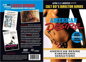 Cult 80's Director Series: American Desire Triple Feature Alpha Blue Archives Sealed DVD April Studio Special