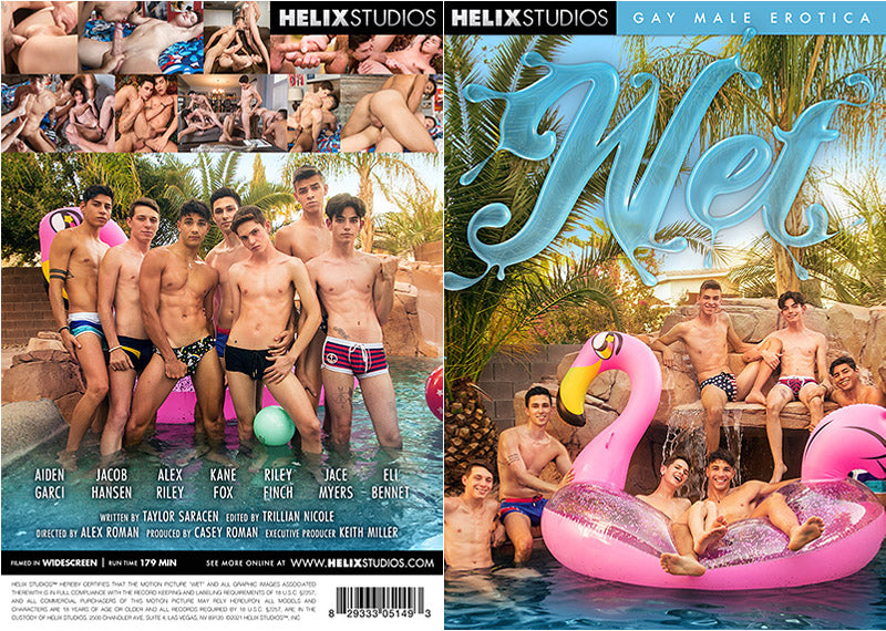 Wet 1 Helix - Gay Actve, Still in Production - Sealed DVD